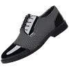 Herren-Lederschuhe, neue große Mode, niedrige Absätze, Herrenschuhe mit dicken Sohlen, lässige
