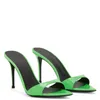 Sexy Pantoletten-Schuhe, Damen-Hausschuhe, 2025, Sommer-Slides, spitze Zehen, elegante High Heels, Weiß, Schwarz, Grün, Rosa, Schuhmarke