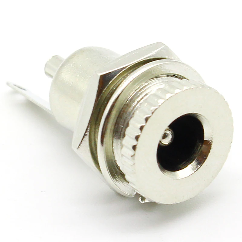 1 Stück DC-Strombuchse 5,5 mm x 2,1 mm weiblicher Panel-Mount-Stecker Image