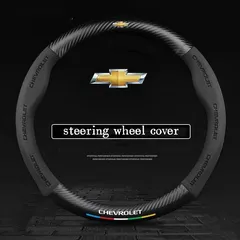 Car Steering Wheel Cover For Chevrolet Aveo Bolt Onix Cruze Spark Cavalier Colorado Lacetti Trailblazer Silverado Tahoe Traverse