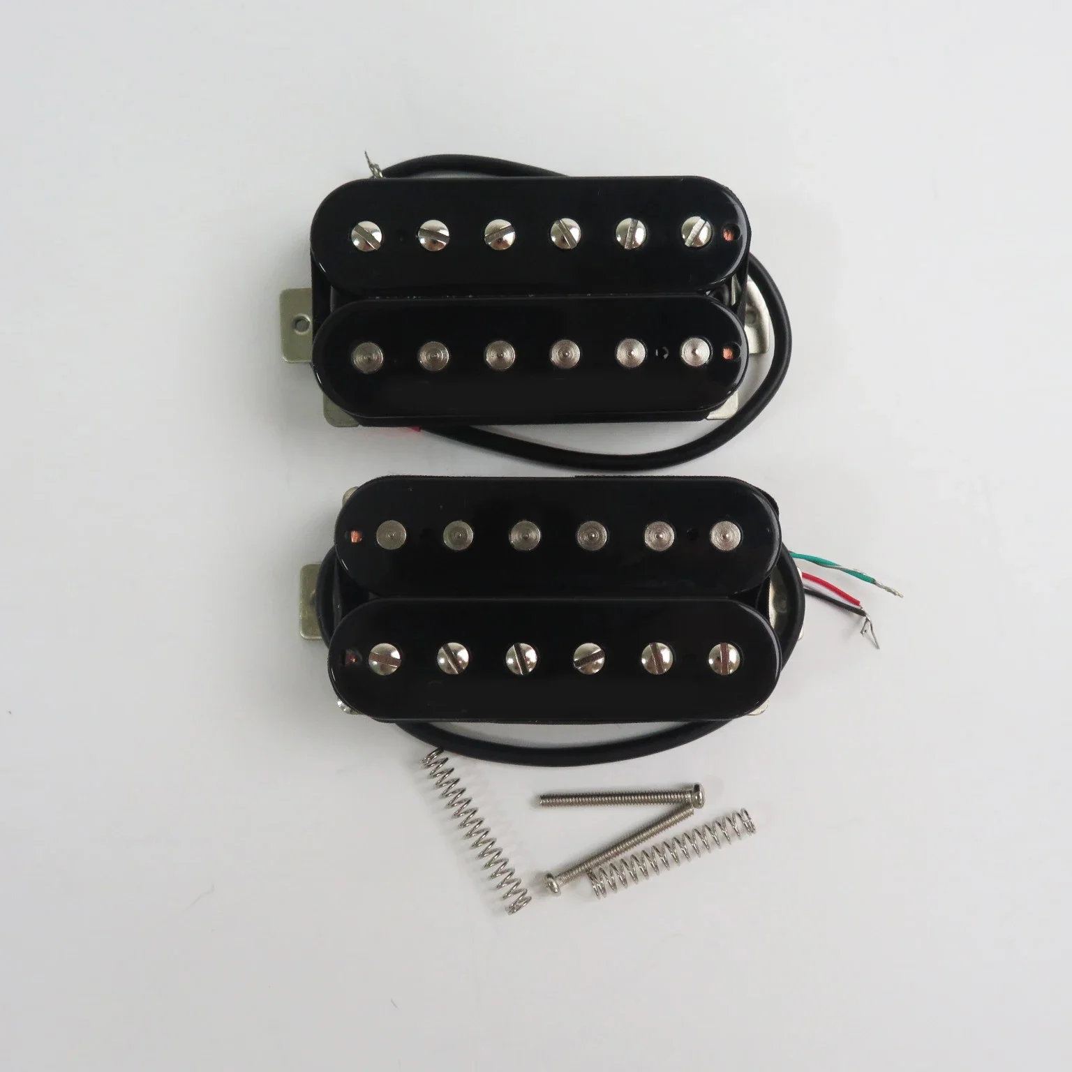 Gitarren-Tonabnehmer Alnico 5-Humbucker-Tonabnehmer E-Gitarren-Tonabnehmer Schwarz/Zebra Image