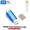 Free logo Blue TYPE-C 2 in 1 USB Flash Drive 128GB High Speed Pen Drive 64GB for Smart Phone Memory Stick 16GB Colorful U Disk