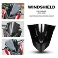 Per Honda CBR650F CBR 650F CBR650 F 2014 2015 2016 2017 2018 Parabrezza Parabrezza Doppia Bolla Vento Schermo Deflettore Nero