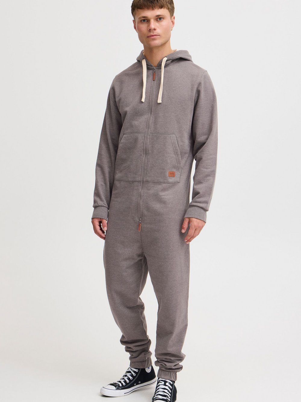 BLEND Sweatanzug Herren Regular Fit Baumwolle grau, L Image
