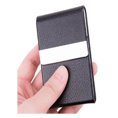 Business Men's Card Holder Magnetic Attractive High Quality PU Card Case Name Card Box Multi-purpose Cigarette Case For Male