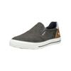 Slipper MUSTANG SHOES "Mustang Shoes Slipper Lederimitat", Herren, Gr. 45, grau, Lederimitat, casual, Schuhe