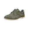 Schnürschuh MUSTANG SHOES "Mustang Shoes Halbschuhe Lederimitat", Herren, Gr. 43, grün (oliv), Lederimitat, casual, Schuhe
