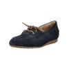 Bootsschuh PAUL GREEN "Paul Green Halbschuhe Veloursleder", Damen, Gr. 37, blau (dunkelblau), Veloursleder, casual, Schuhe
