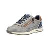 Sneaker MUSTANG SHOES "Mustang Shoes Sneaker Lederimitat", Herren, Gr. 40, grau, Lederimitat, casual, Schuhe
