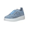 Sneaker MUSTANG SHOES "Mustang Shoes Sneaker Baumwolle", Damen, Gr. 36, blau (hellblau), Textil, casual, Schuhe