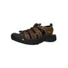 Sandale KEEN "Keen Wanderschuhe Leder/Textil", Gr. 44,5, braun, Leder, Textil, casual, Schuhe