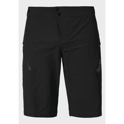 Shorts SCHÖFFEL "Bike Shorts Style Puula MNS", Gr. 56, Normalgrößen, schwarz (9990, schwarz), Oberstoff: 95% Nylon 5% Elasthan, sportlich, Hosen Image
