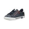 Sneaker MUSTANG SHOES "Mustang Shoes Sneaker Lederimitat", Herren, Gr. 40, blau (navy), Lederimitat, casual, Schuhe