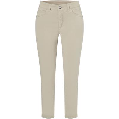 7/8-Hose MAC "Melanie Summer", Damen, Gr. 42, Länge 27, string ppt, Twill, Obermaterial: 97% Baumwolle, 3% Elasthan, casual, figurbetont, Hosen, Verkürzt in sommerlicher Qualität Image