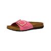 Hausschuh ROHDE "Rohde Hausschuhe Leder", Damen, Gr. 41, pink, Leder, casual, Schuhe