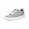 Sneaker MUSTANG SHOES "Mustang Shoes Sneaker Lederimitat", Damen, Gr. 39, grün (hellgrün), Lederimitat, casual, Schuhe