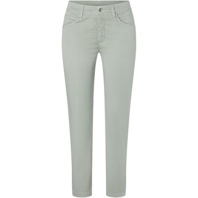 7/8-Hose MAC "SLIM 7/8", Damen, Gr. 40, Länge 27, wrought iron ppt, Web, Obermaterial: 97% Baumwolle, 3% Elasthan, casual, slim fit 7/8-Länge, Hosen, in ultraleichter Qualität Image