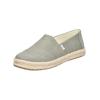 Espadrille TOMS "TOMS Halbschuhe Textil", Damen, Gr. 38, grün (olive), Textil, casual, Schuhe