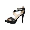 High-Heel-Sandalette NERO GIARDINI "Nero Giardini Sandalen Nappaleder", Damen, Gr. 37, schwarz, Nappaleder, casual, Schuhe