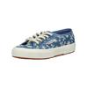 Sneaker SUPERGA "Superga Sneaker Baumwolle", Gr. 37, blau (jeans), Textil, casual, Schuhe