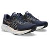 Laufschuh ASICS "GEL-FLUX 8", Gr. 43,5, midnight, schwarz, Textil, sportlich, Schuhe