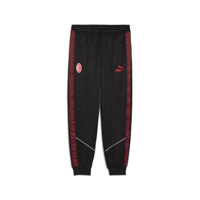 Sporthose PUMA "AC Milan KING Anthem Hose Herren", Herren, Gr. XS, Normalgrößen, rot (schwarz for all time rot), Obermaterial: 37% Baumwolle, 63% Polyester; Taschenfutter: 100% Polyester; Rippe: 7% Elasthan, 93% Polyester; Besatz: 100% Polyester,... Image