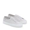 Sneaker SUPERGA "3750 LEGGERA", Gr. 36, grau silber, Textil, sportlich, Schuhe