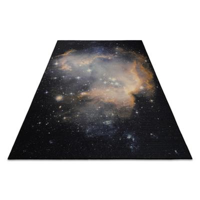 Teppich WECON HOME "Galactic Glow", schwarz, B:160cm H:5mm L:230cm, Polyester, Teppiche, Gamer Teppich, gewebt, Sci-Fi, robust, Gaming Room, rutschfest Image