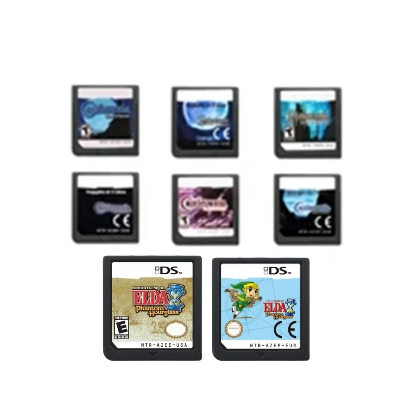 Cartouche de Console de jeu vidéo DS, carte de jeu, commande Dawn of Sorrow, Portrait de ruine elda, sablier USA/EUR pour NDS/3DS/2DS