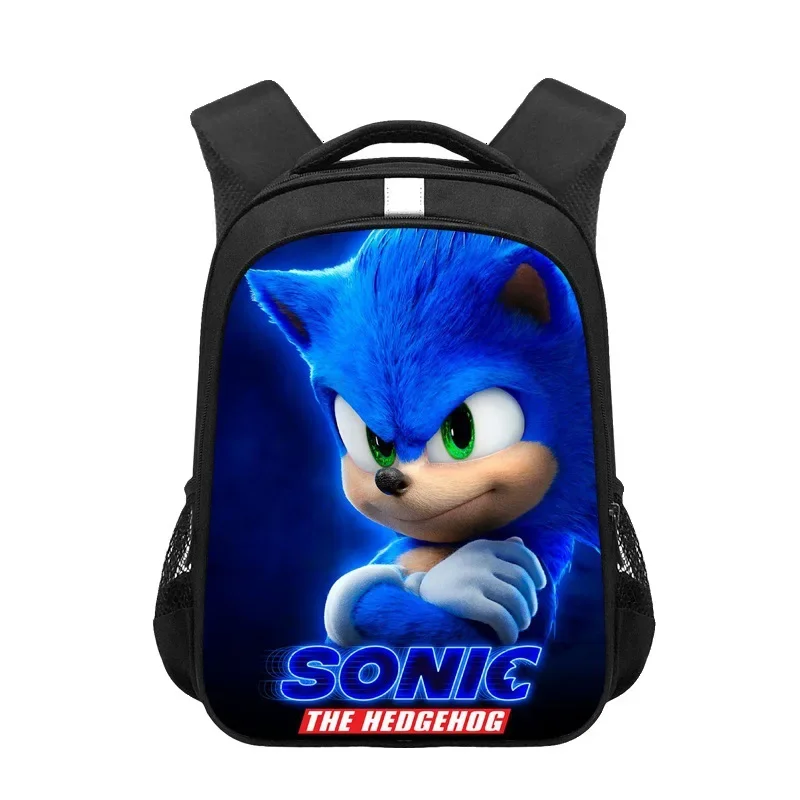 2025 nouvelle poupée d'action sonique enfants hommes et femmes sac d'école hérisson Anime école primaire étudiant adolescent dessin animé sac à dos cadeau