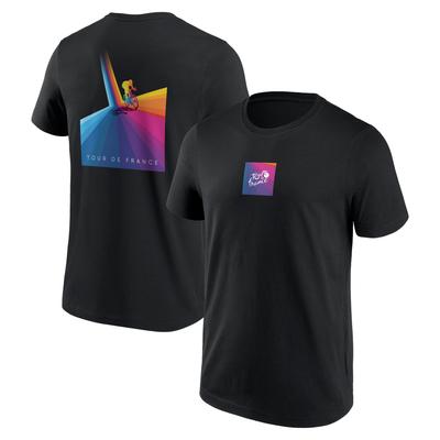 Tour de France Origines Race Poster Grafik T-Shirt - Schwarz Image