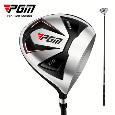 TEMU Pgm Pro Men's Right-hand Titanium Alloy Driver - Casting Carbon Fiber Shaft, Rubber Grip, Regular Flex, Utility Image