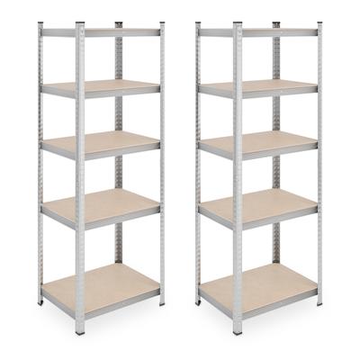 TEMU Heavy-duty 5-tier Shelving Unit In A Set Of 2 Image
