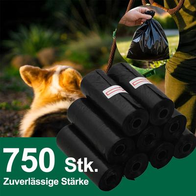 TEMU Dog Waste Bags, 750 Count, Black, 30x20 Cm, Pe Image