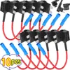 10/5 stücke 32 V Mini Kleine Mittlere Größe Auto Sicherung Halter Add-a-kreis TAP Adapter Micro Mini Standard ATM Klinge Sicherung Autos Vans Werkzeuge