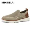 Neue Frühjahr Herren Mesh Bootsschuhe Atmungsaktive Mode Freizeitschuhe Weiche Fahrschuhe Leichte Slip-On Loafers Große Größe 39-47