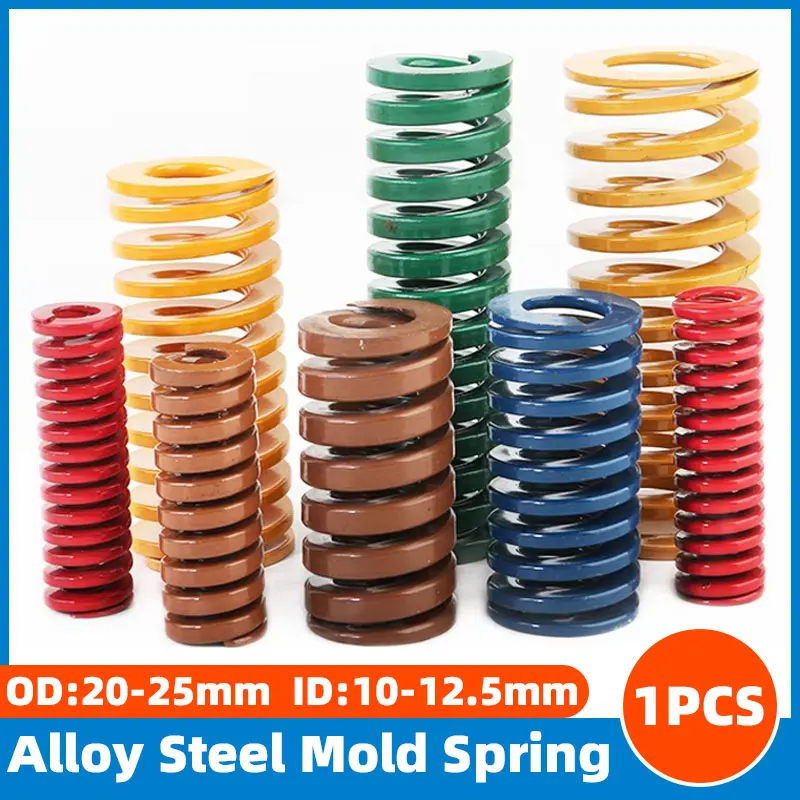 1PCS Form Frühling Spirale Stanzen Kompression Sterben Federn für Elektrische Roller Helical Frühling Suspension OD 22-25mm ID 11-12,5mm Image