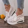 Frau Licht Mokassins Sneaker Sport Slip-on Loafers Plattform Tennis Flache Damen Casual Bequeme Elegante Sommer Nette Schuhe
