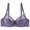 Damen große Tasse b c d e f ungefütterter BH volle Tasse Spitze BHs groß 38 40 42 44 46 48 florale