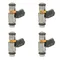 4 pezzi IWP160 iniettori di carburante per Fiat Grande Punto 1.2 2007 R. POJ 1.2 / 1.4 8V Nuovo 500 1.2 8V MPI 50kW GRANDE PUNTO 1.2 / 1.4 8V