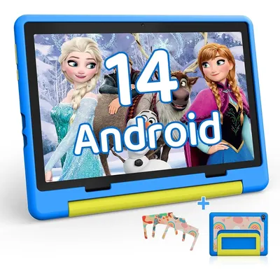 Kid Tablet 10 Inch Android 14 Octa Core 8GB RAM 64GB ROM 128GB Expandable 5000mAh WiFi Bluetooth Children's Gift Kids Software