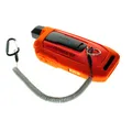 Custodia protettiva in silicone + cordino retrattile di sicurezza in acciaio interno con cordino a spirale elasticizzato per Garmin Alpha 200i 300i 300 200