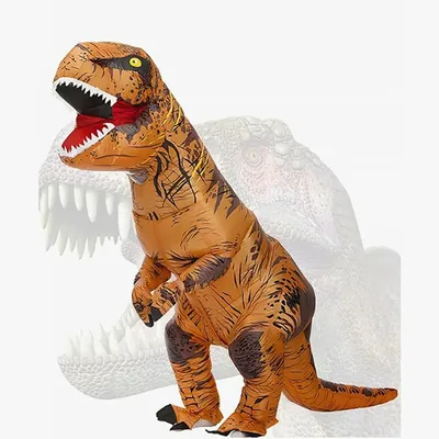 Aufblasbare Dinosaurier-Kostüme für Erwachsene, Dinosaurier-Halloween-T-Rex-Kostüm für Erwachsene Image