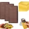 Dubai Schokolade Bar Aluminiumfolie Zinn Geschenkpapier Metall Prägung Süßigkeiten Schokolade Papier Hochzeit Party Supplies Handgemachtes Gif