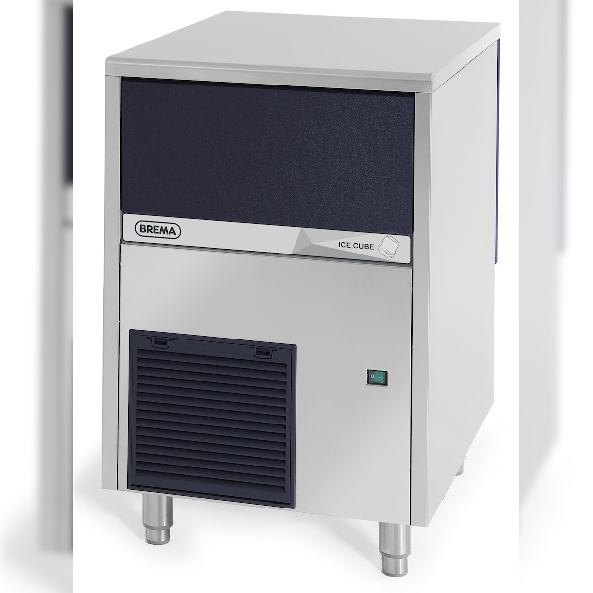 Brema Eiswürfelbereiter als Kegeleiserzeuger Eisproduktion: ca. 35 kg / 24 Stunden Luftkühlung R290, 340 W 497x592x687 mm Image
