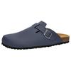Clog LICO "Pantolette Bioline Clog Soft", Gr. 46, blau, Synthetik, Schuhe