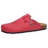 Clog LICO "Pantolette Bioline Clog Soft", Gr. 37, rot, Synthetik, Schuhe