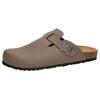 Clog LICO "Pantolette Bioline Clog Soft", Gr. 41, grau, Synthetik, Schuhe