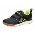 Hallenschuh LICO "Sportschuh Jaime V", Kinder, Gr. 32, schwarz, Synthetik, Schuhe