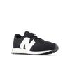 Sneaker NEW BALANCE "327", Gr. 40, schwarz-weiß (schwarz, weiß), Synthetik, sportlich, Schuhe